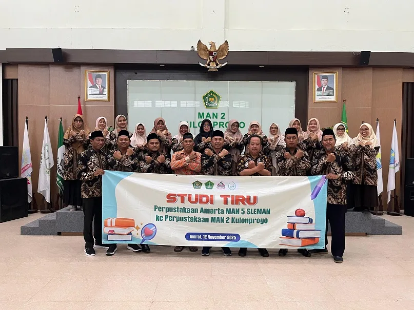 Menguatkan Silaturahmi dan Berbagi Praktik Baik, MAN 5 Sleman Studi Tiru ke MAN 2 Kulon Progo