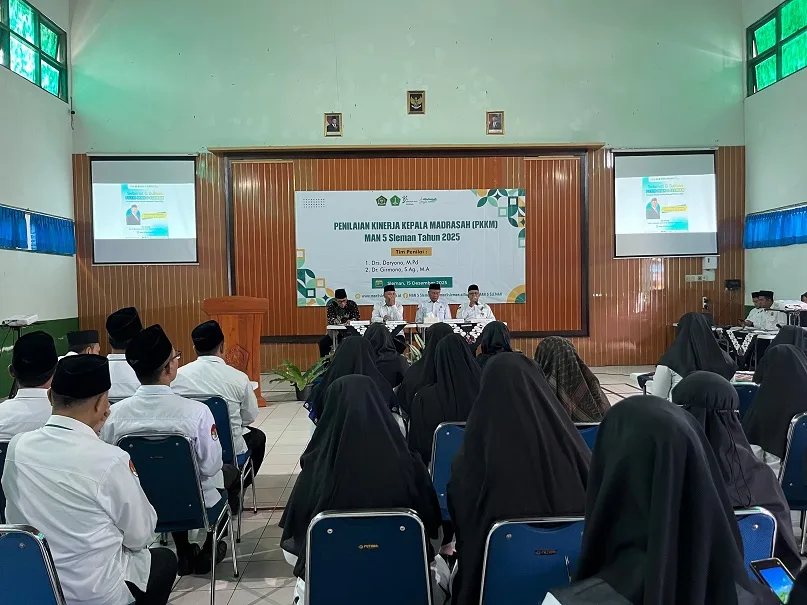 Penilaian Kinerja Kepala MAN 5 Sleman Digelar, Teguhkan Mutu Kepemimpinan Madrasah