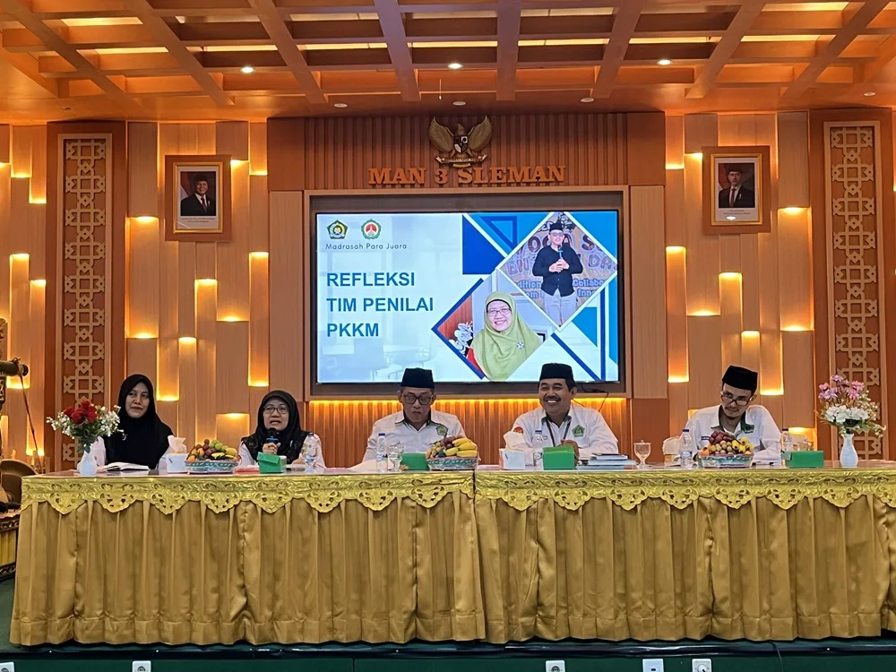 MAN 3 Sleman Laksanakan PKKM 2025, Pengawas Apresiasi Inovasi dan Dorong Optimalisasi Potensi Siswa