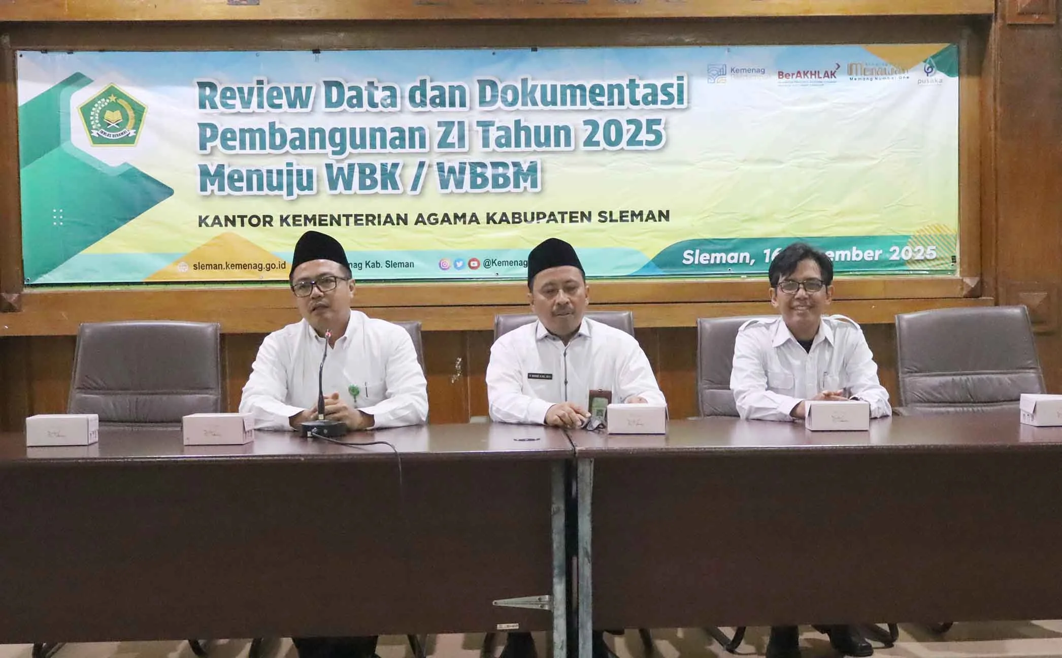 Optimalkan Submit ZI 2025, Kemenag Sleman Matangkan Review Data dan Eviden Menuju WBK/WBBM