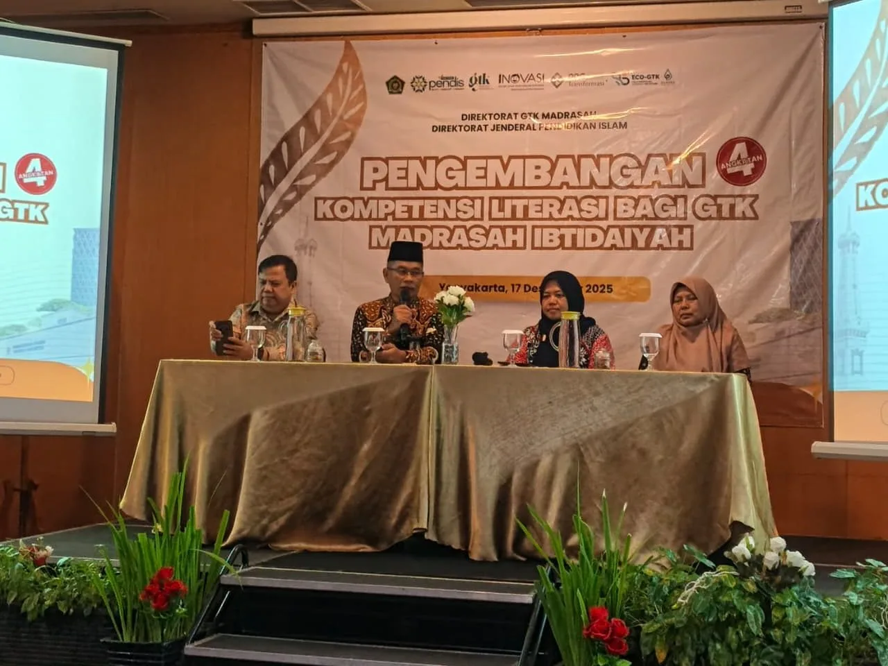 Kepala MIN 1 Sleman Ikuti Pengembangan Kompetensi Literasi GTK Madrasah Ibtidaiyah