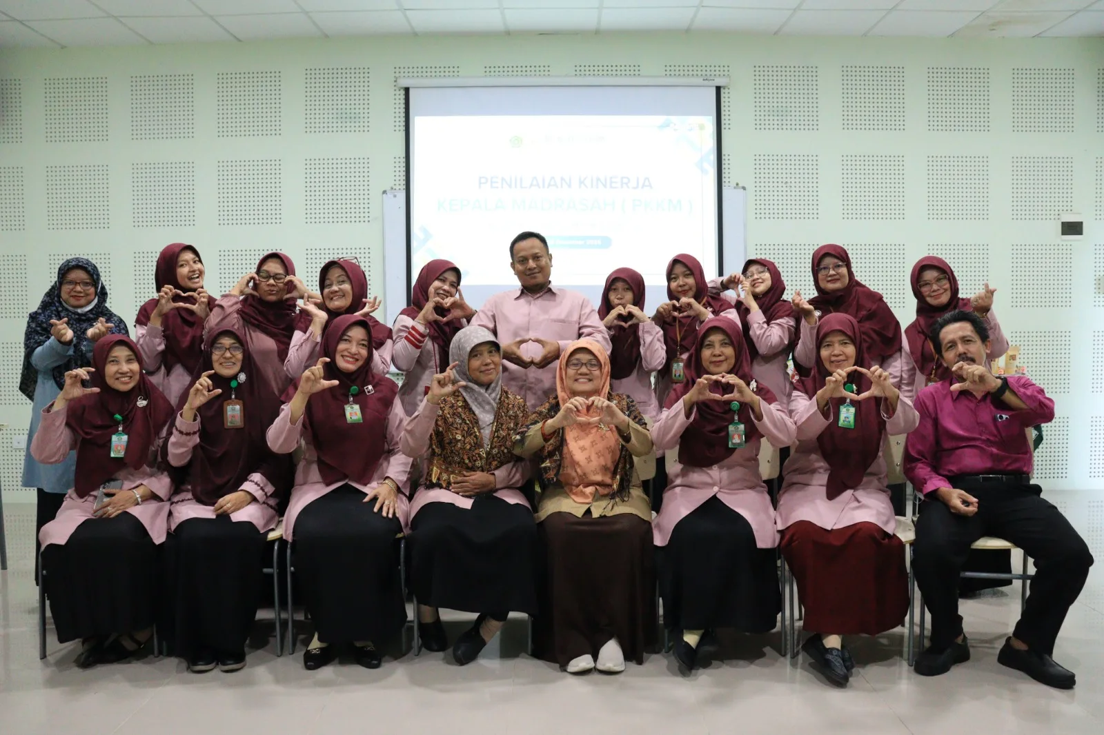 MTsN 9 Seman Sukses Gelar Penilaian Kinerja Kepala Madrasah (PKKM)