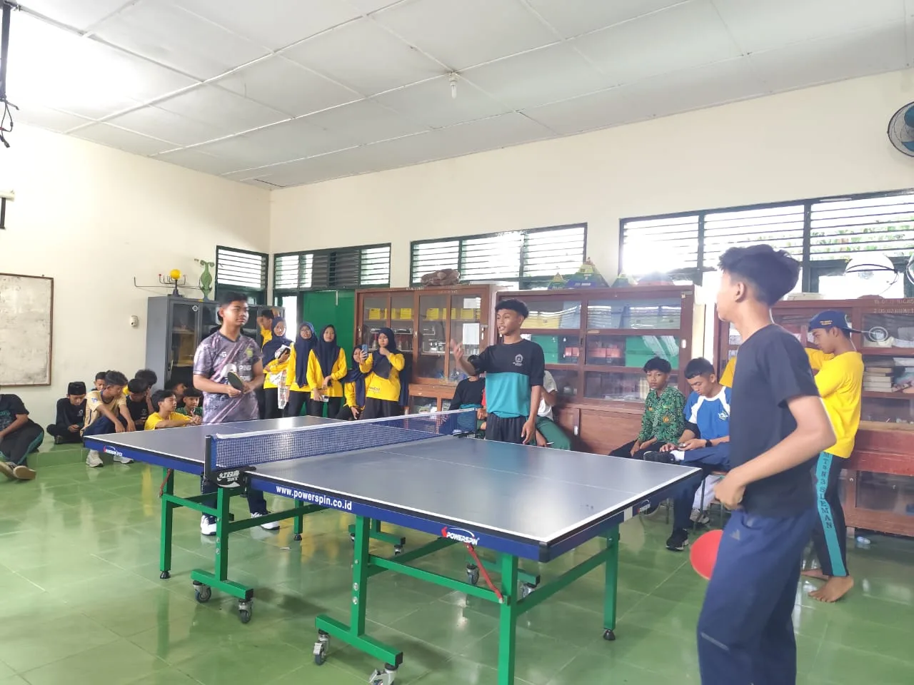 Final Tenis Meja MTsN 3 Sleman Berlangsung Seru dan Penuh Antusiasme