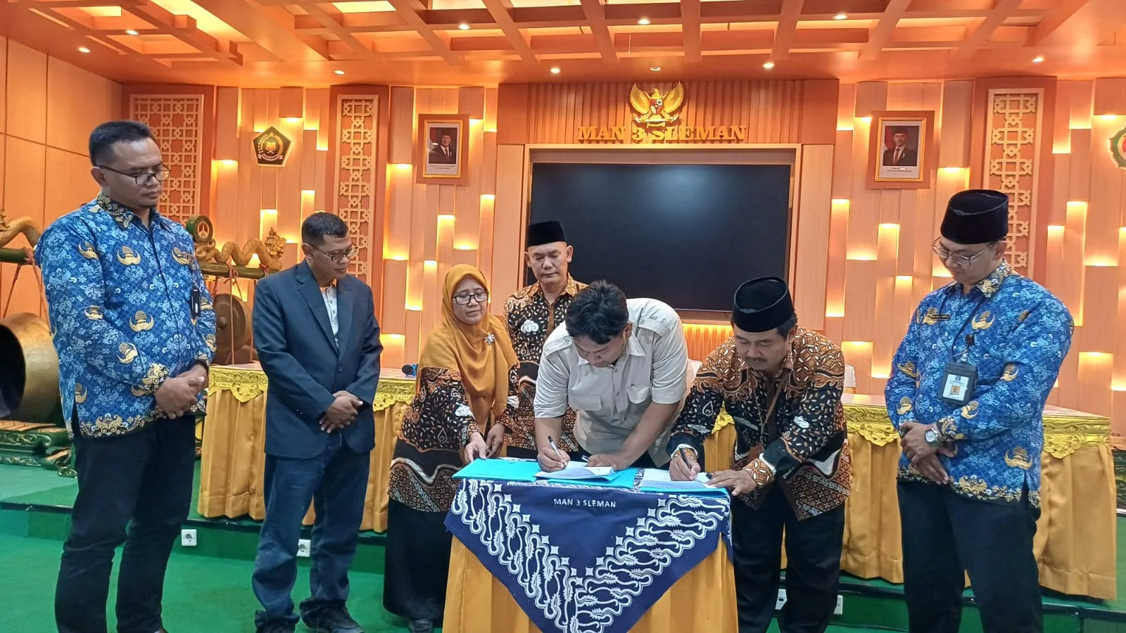 Tandatangani MoU, Kepala MAN 3 Sleman Siap Jalin Kerjasama Kembali dengan SPPG Sinduadi