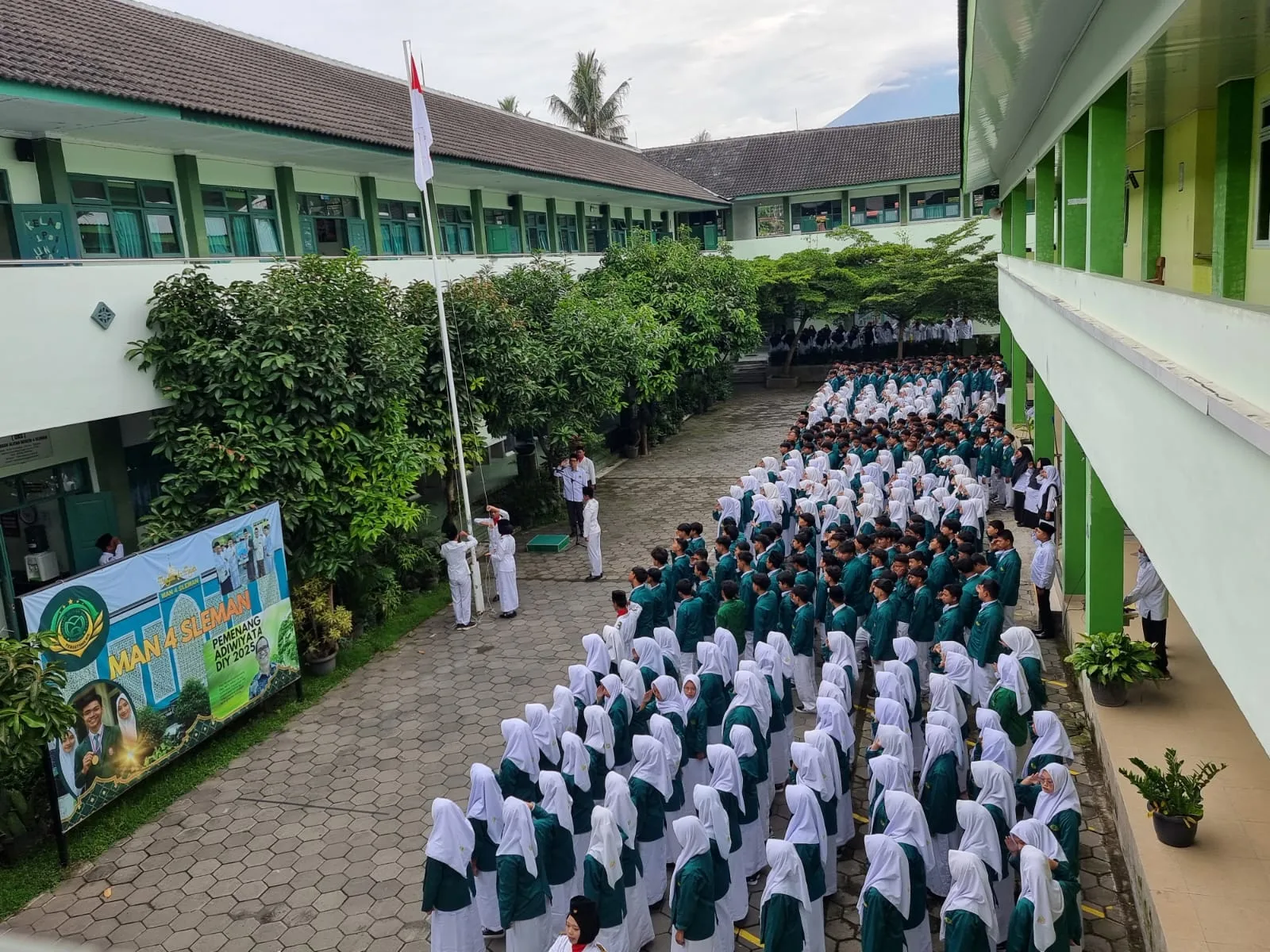 MAN 4 Sleman Gelar Upacara Peringatan HAB ke-80 Kemenag RI