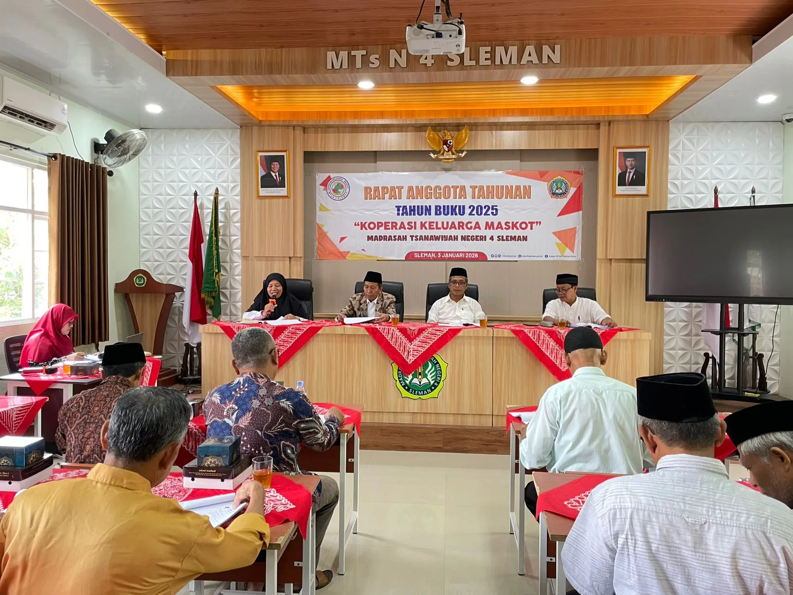 RAT Koperasi MTsN 4 Sleman Tahun Buku 2025, Wujud Pertanggungjawaban Pengurus