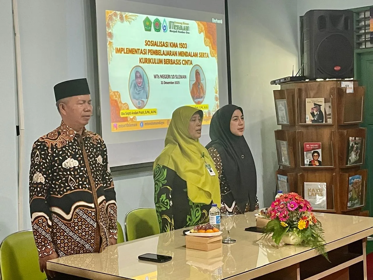 Adopsi KMA 1503/2025, MTsN 10 Sleman Gelar Sosialisasi dan Implementasi Pembelajaran Mendalam serta Kurikulum Berbasis Cinta (KBC).