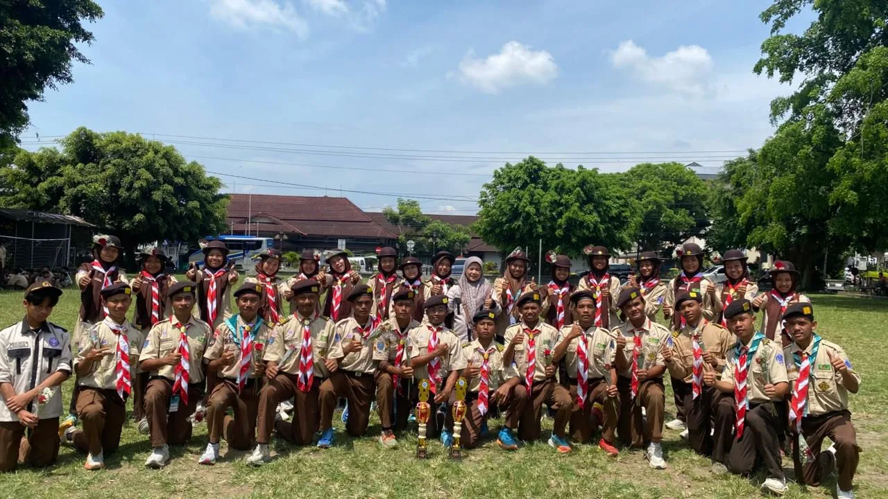 Pramuka MAN 3 Sleman Unjuk Prestasi, Raih Dua Piala di Barata XL