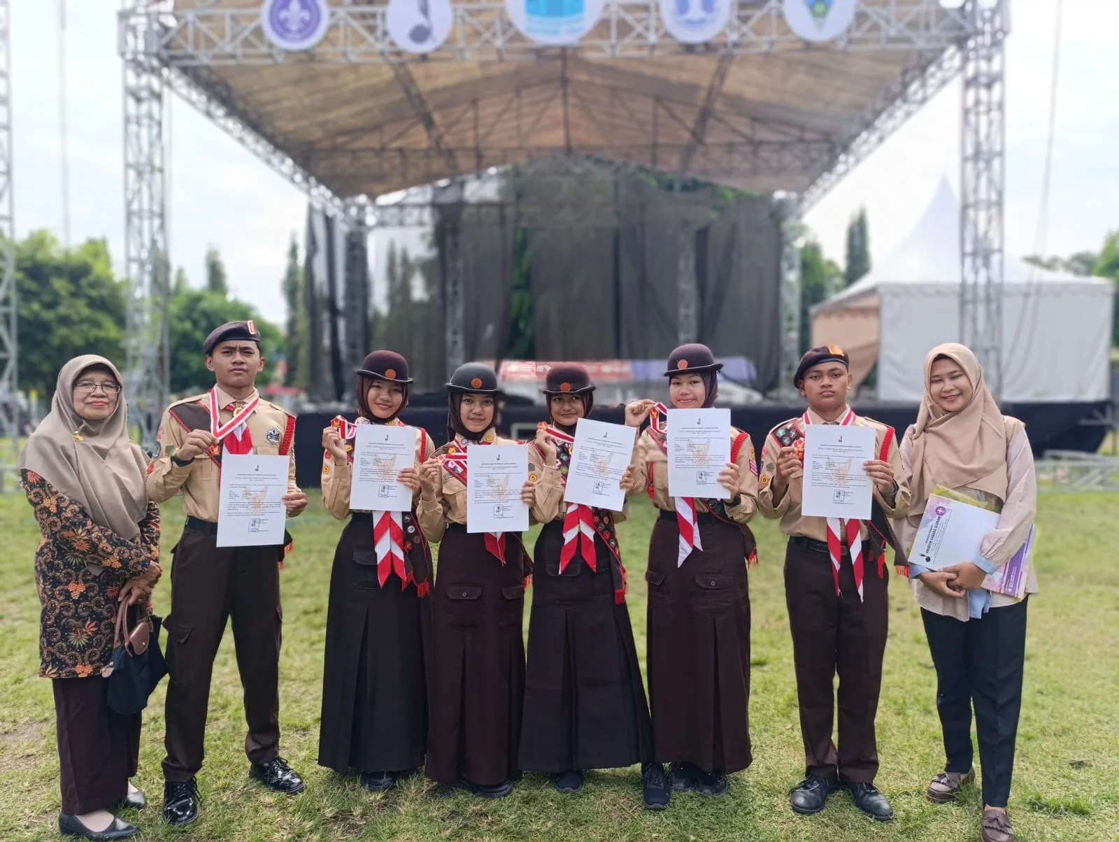 Enam Siswa MTsN 2 Sleman Raih Pramuka Garuda, Bukti Tangguhnya Generasi Berkarakter
