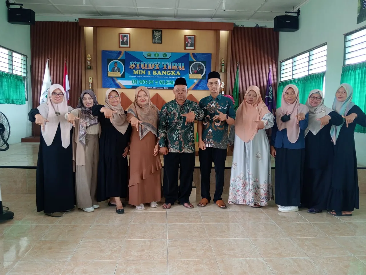 Guna Menyelaraskan Program Pembelajaran Melalui POMG, MTsN 7 Sleman Selenggarakan Pengajian