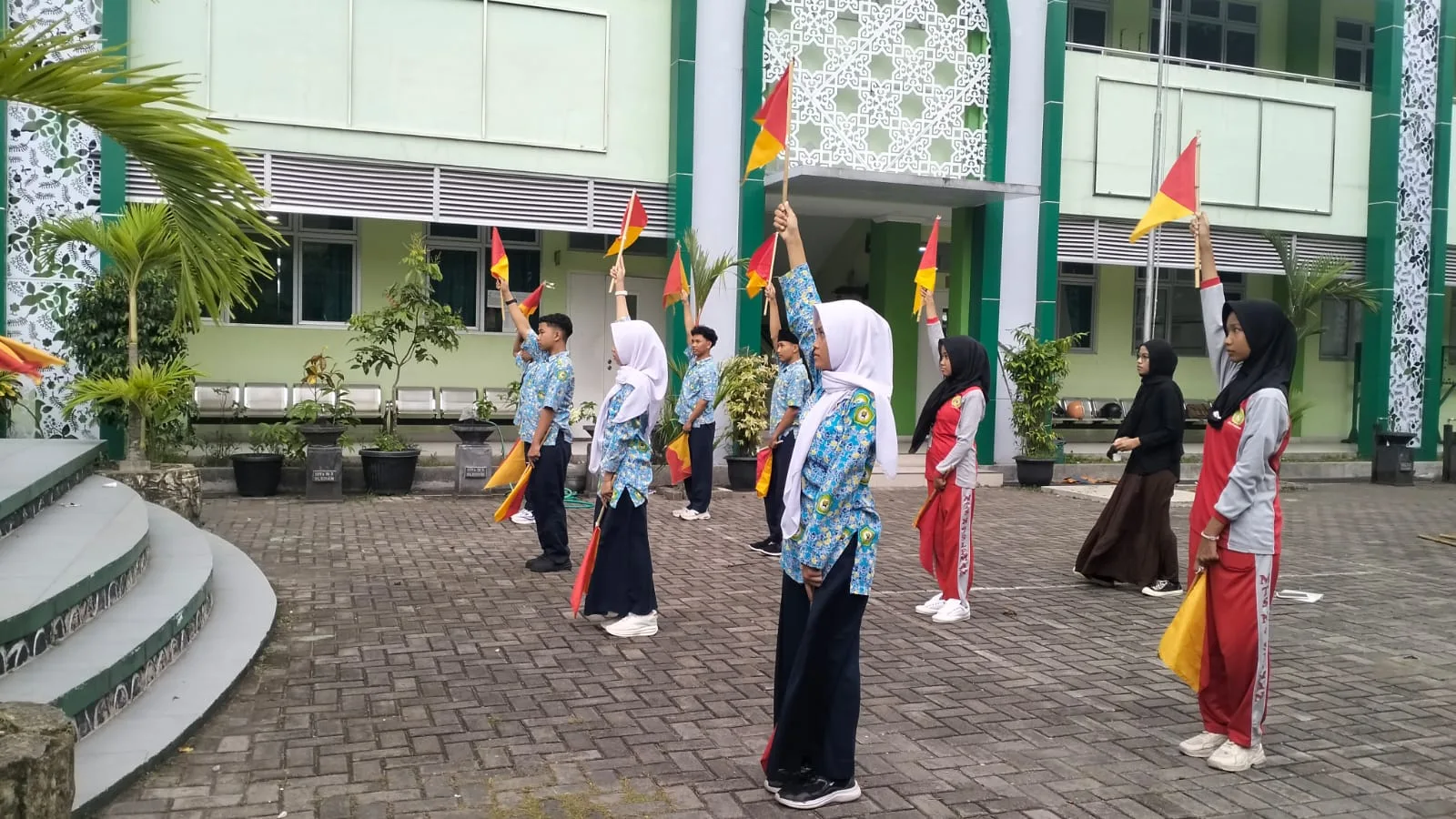 Penuh Semangat, Siswa MTsN 9 Sleman Ikuti Latihan Intensif Tahap 1 Persiapan Scout Skill Challenge 2026