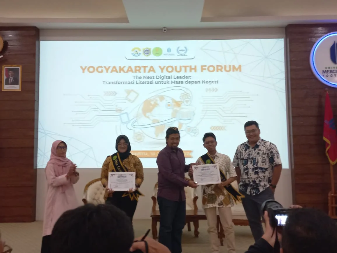 Siswa MAN 3 Sleman Jadi Duta Satgas Literasi DIY dalam Yogyakarta Youth Forum