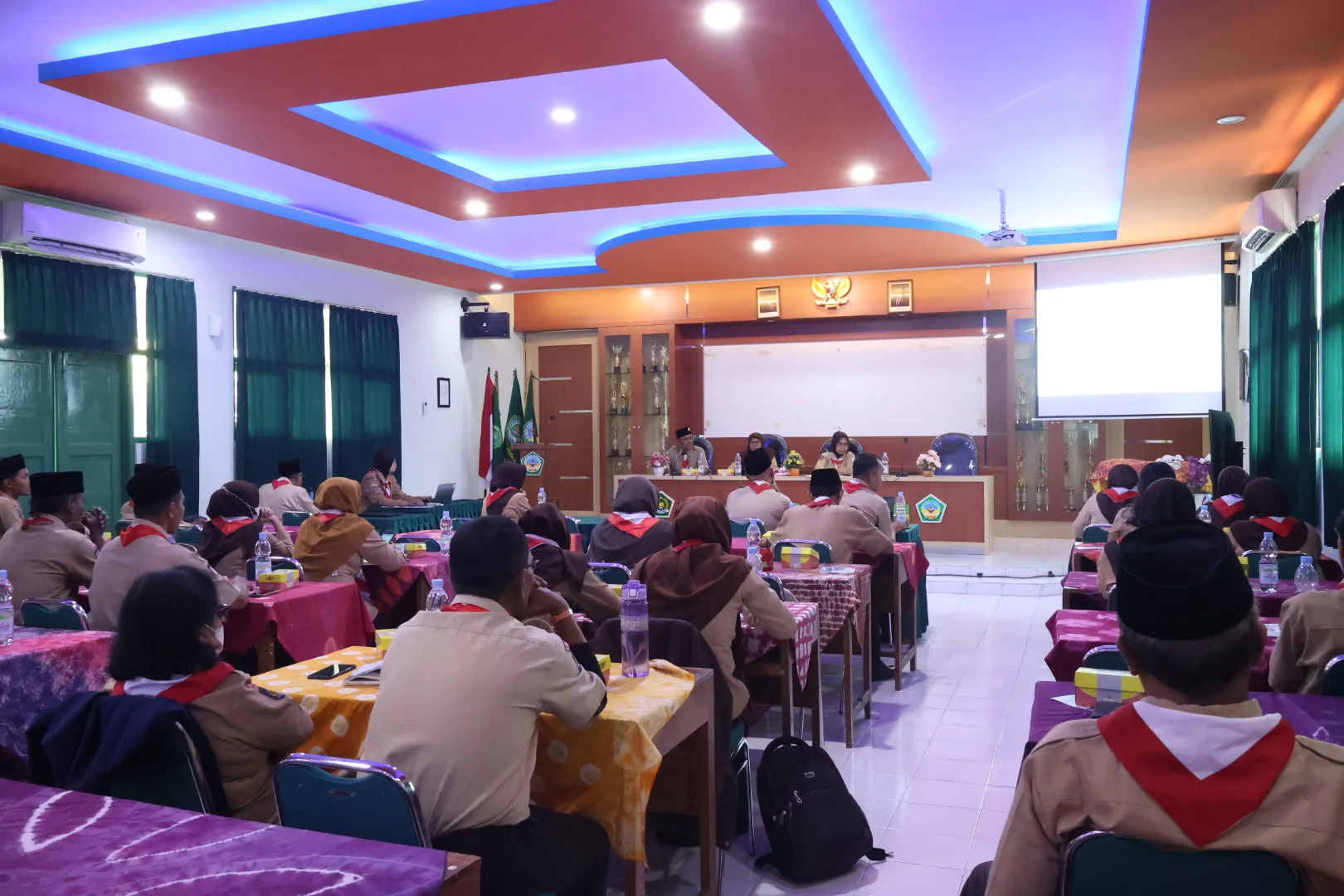 MTsN 8 Sleman Jadi Tuan Rumah Musyawarah Koordinasi Program Kerja Kepramukaan Gugus Depan