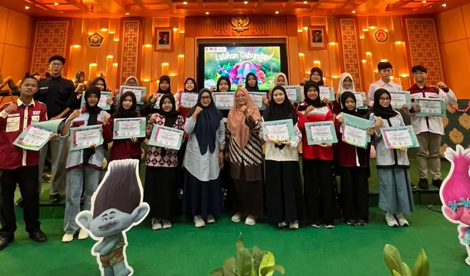 PMR Madya dan Wira Se-Sleman–Yogyakarta Ikuti Latihan Gabungan di MAN 3 Sleman