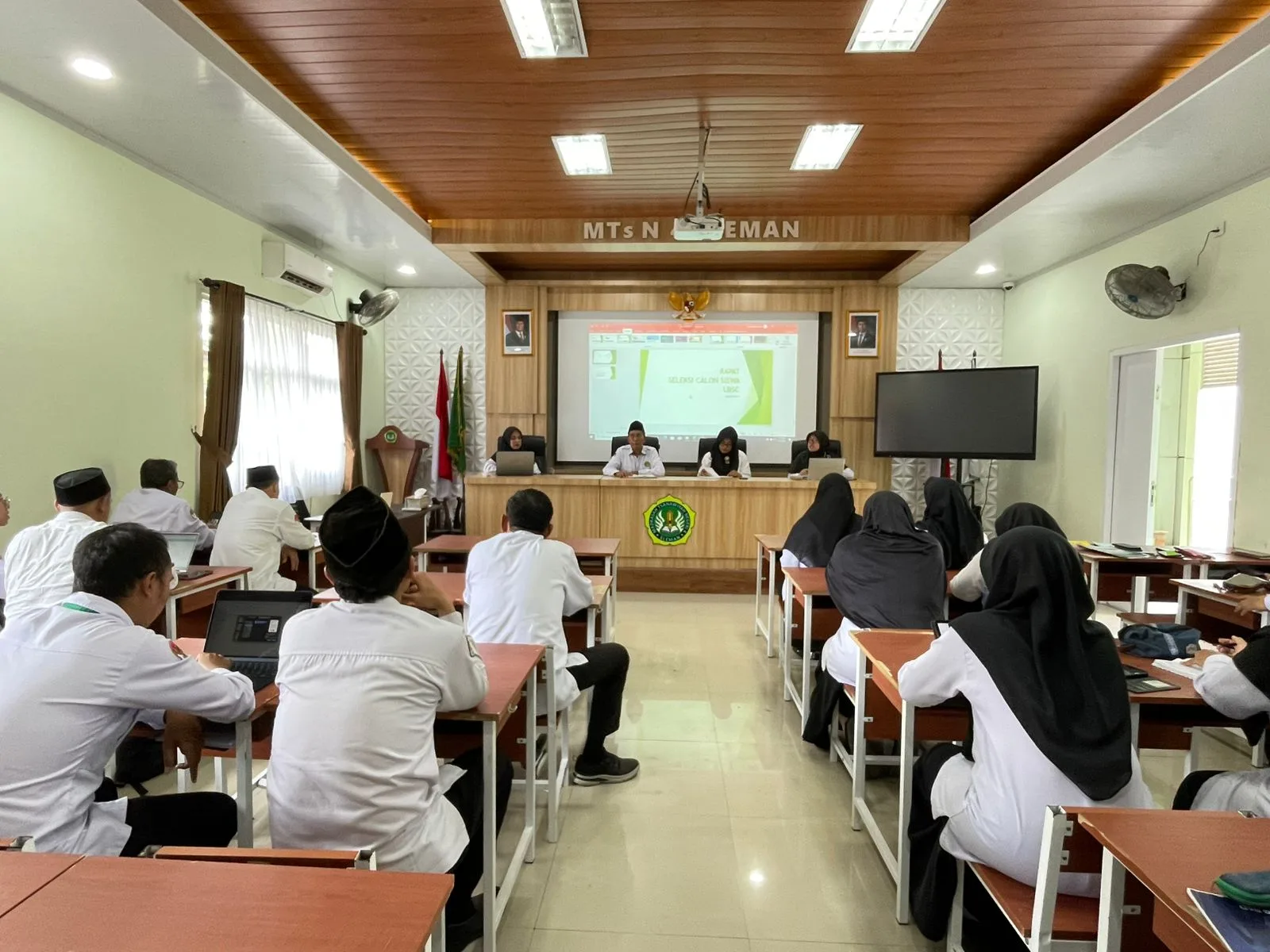Rapat Koordinasi Kelas LBSC Angkatan 3, MTsN 4 Sleman Perkuat Layanan Siswa Cerdas