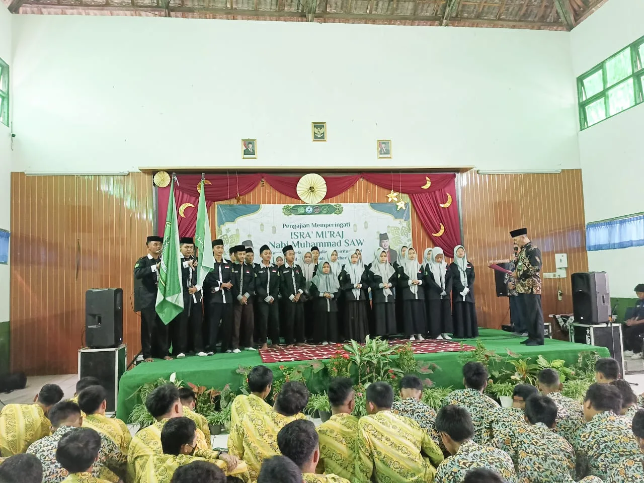 Regenerasi, Estafet Kepemimpinan Rohis Luqmanul Hakim MAN 5 Sleman Resmi Berganti