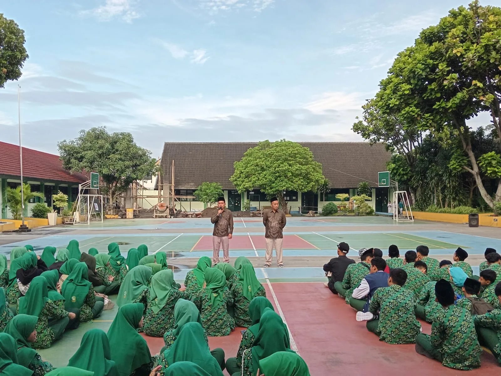 Jaga Keamanan Studi Religi dan Edukasi, MTs Negeri 3 Sleman Lakukan Pengarahan