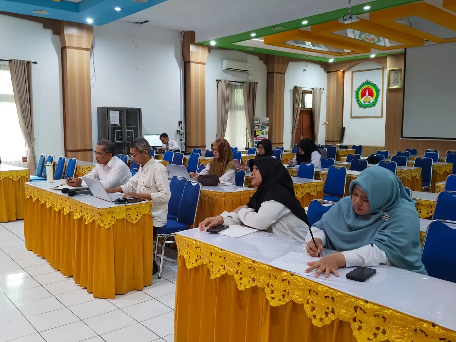 Tim ZI MAN 3 Sleman Ikuti Zoom Meeting Fiksasi Perbaikan Dokumen dan Penjelasan Efektif