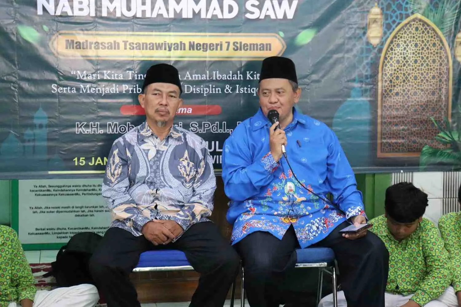 Pengajian Isra Mikraj di MTsN 7 Sleman : Meningkatkan Kualitas Ibadah, membentuk Pribadi Disiplin dan Istiqomah
