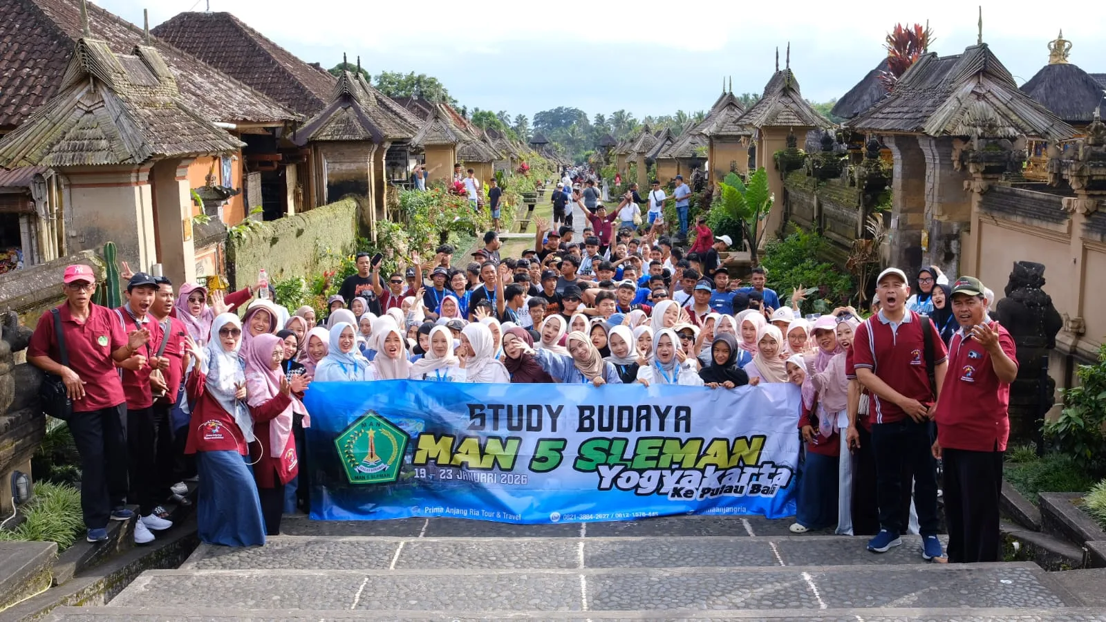 Studi Budaya Hari Kedua di Bali, Siswa Kelas XI MAN 5 Sleman Kenali Kearifan Lokal