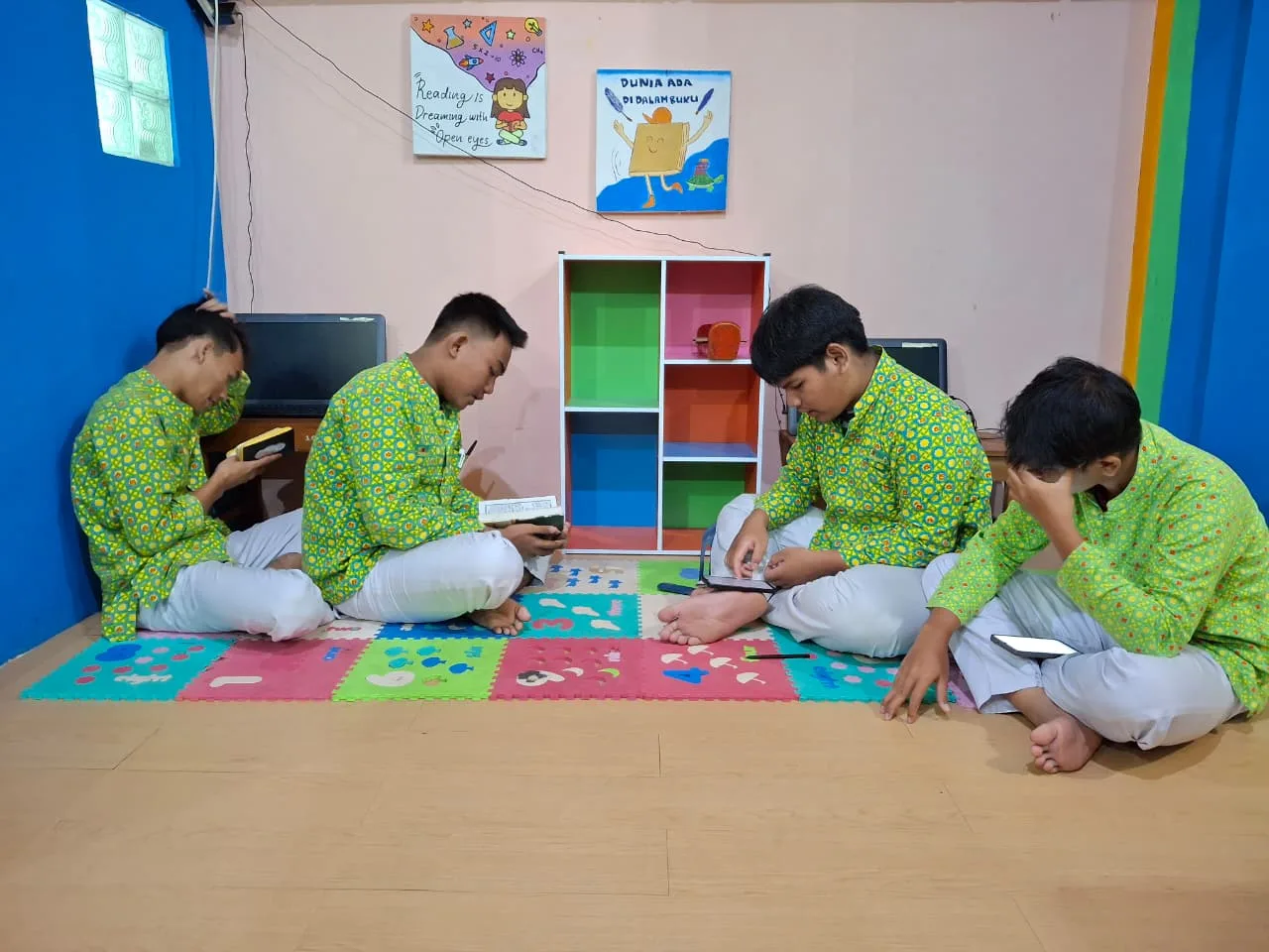 Jam Pertama Bernuansa Religius, Tahfidz Al-Qur’an Digelar di Perpustakaan Bahrul Ilmi MAN 2 Sleman