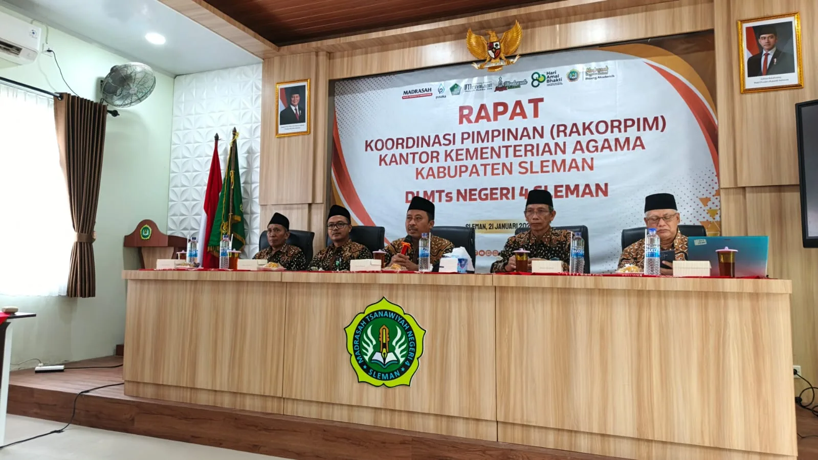Kepala MIN 1 Sleman Ikuti Rakorpim Madrasah Kabupaten Sleman