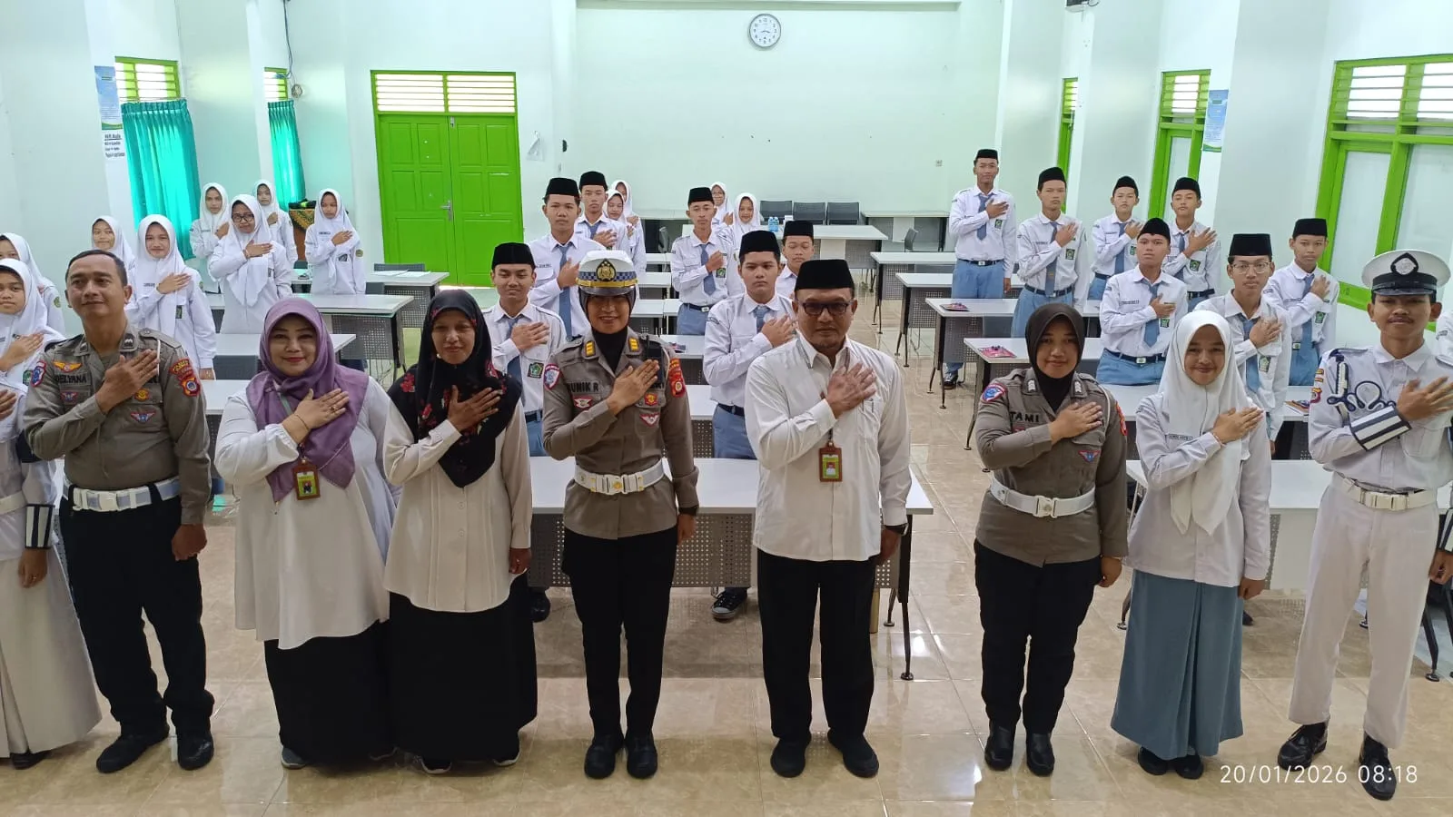 MAN 1 Sleman Gelar Pelatihan Patroli Keamanan Sekolah (PKS) Tahun 2026