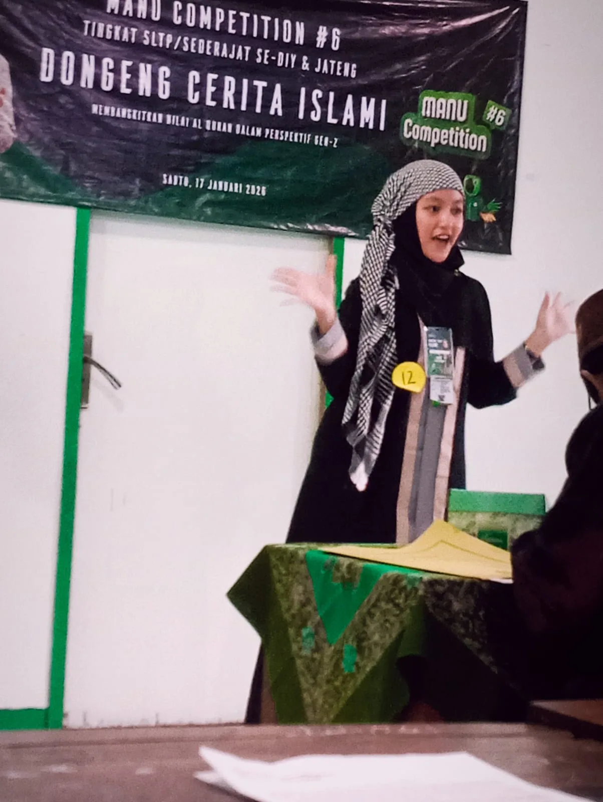Prestasi Membanggakan, Siswa MTsN 9 Sleman Raih Juara 3 Lomba Cerita Islami di MANU Competition #6