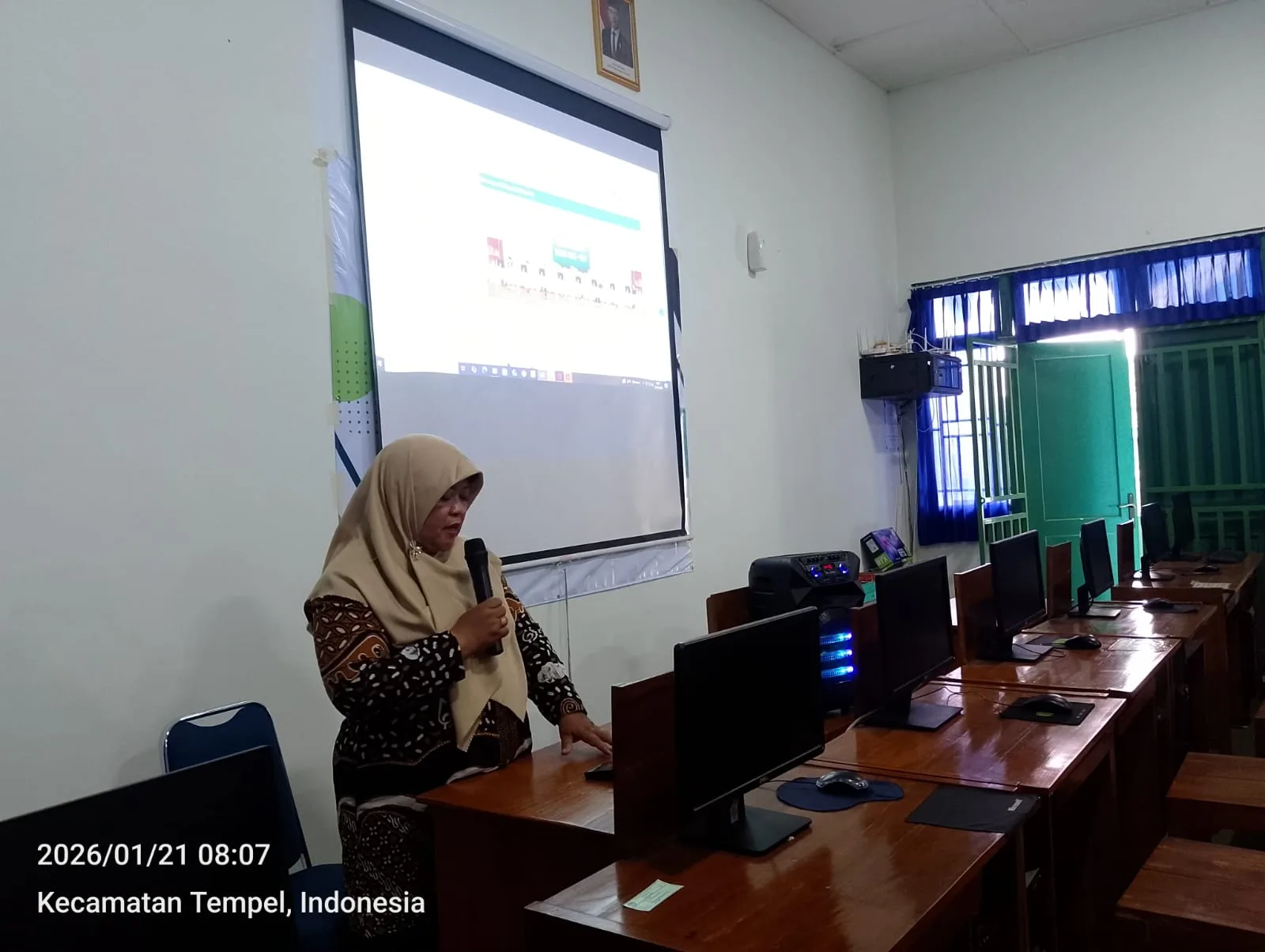 Sosialisasi dan Pendampingan Akun SNPMB, MAN 5 Sleman Dampingi Siswa Kelas XII