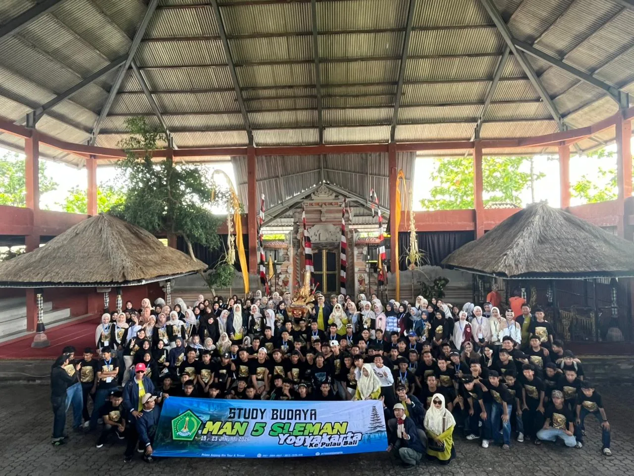 Studi Budaya Hari Ketiga, Siswa Kelas XI MAN 5 Sleman Dalami Seni dan Toleransi di Bali