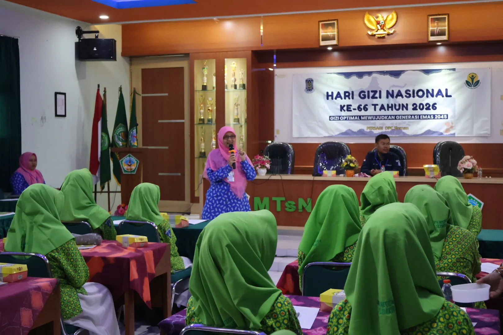 PERSAGI Gelar Edukasi Peringati Hari Gizi Nasional ke-66 di MTsN 8 Sleman