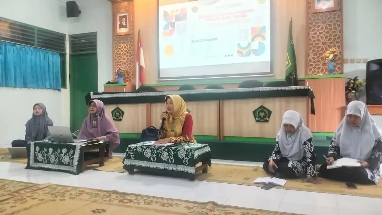 MTsN 9 Sleman Sosialisasikan Program Kelas IX Semester Genap kepada Orang Tua/Wali