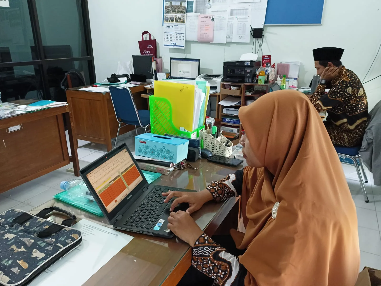 Siapkan SNBP 2026, Tim BK MAN 5 Sleman Lakukan Pengolahan Nilai PDSS Kelas XII