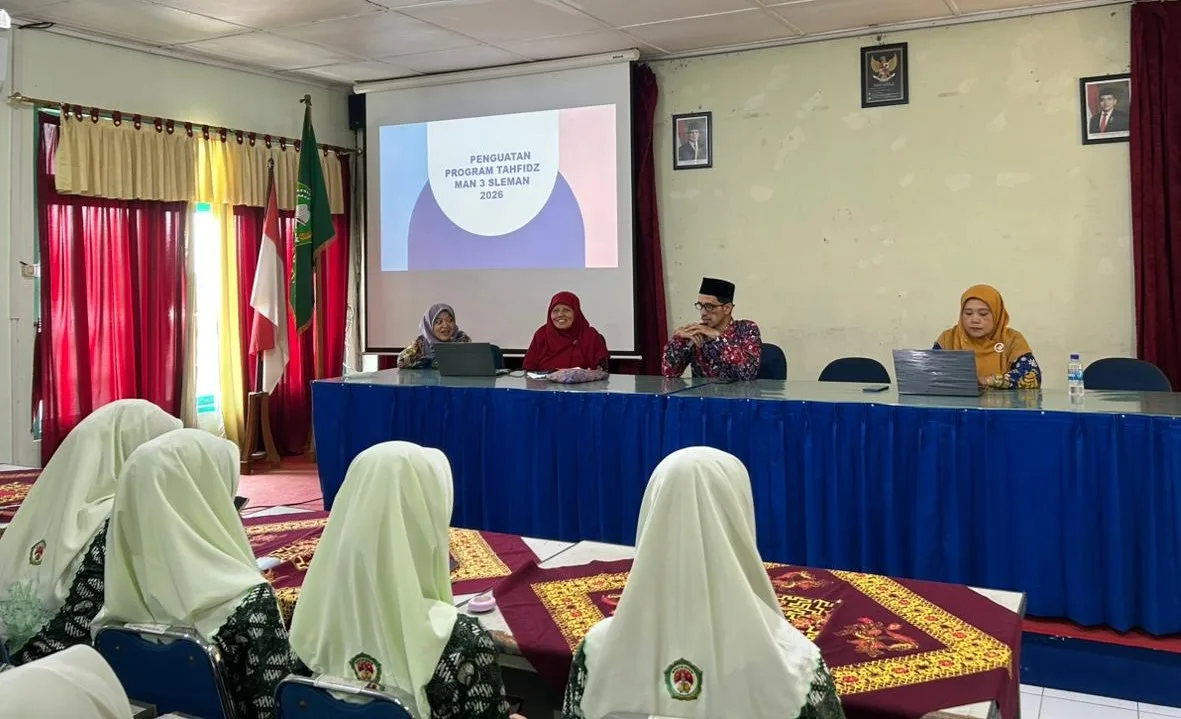 MAN 3 Sleman Perkuat Arah Masa Depan Siswa Melalui Sosialisasi “Road to Campus via Tahfidz”
