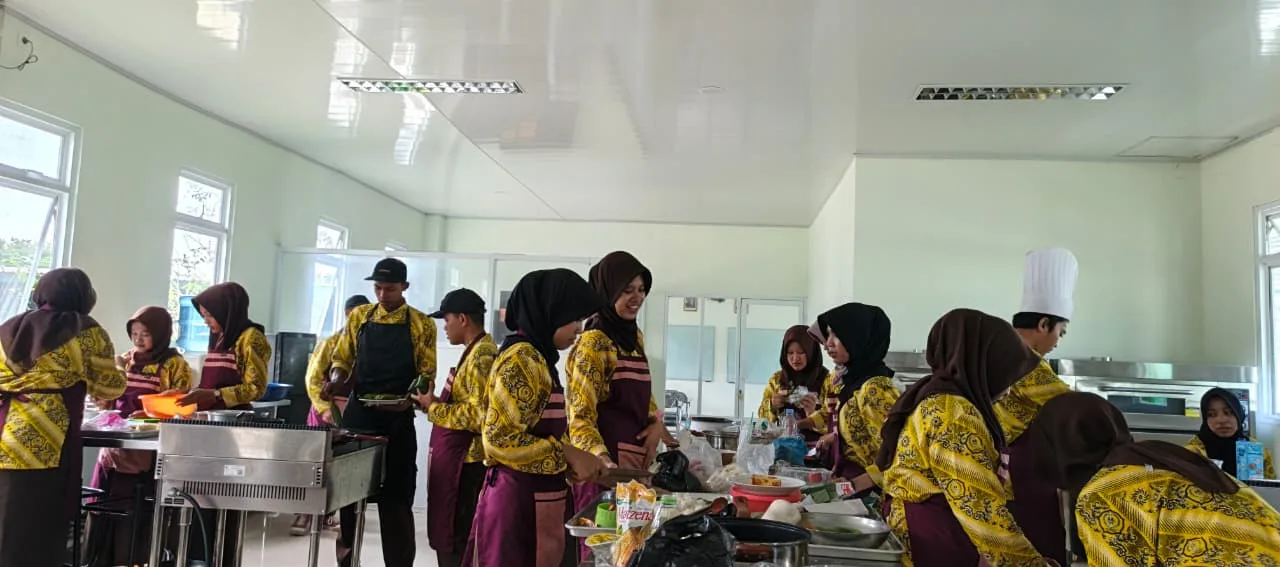Ujian Praktik Tata Boga Kelas XII MAN 5 Sleman, Sajikan Ragam Masakan Nusantara