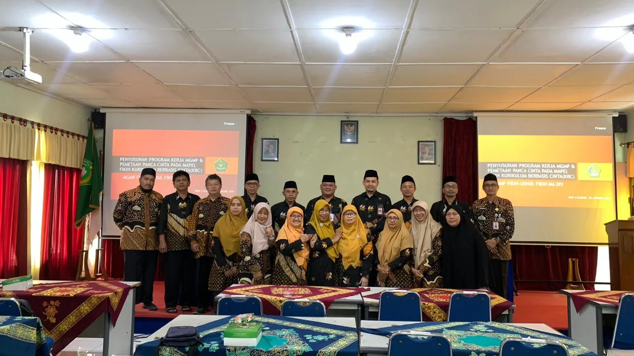 Guru Fikih MAN 2 Sleman Perdalam Pemetaan Panca Cinta pada Kegiatan MGMP