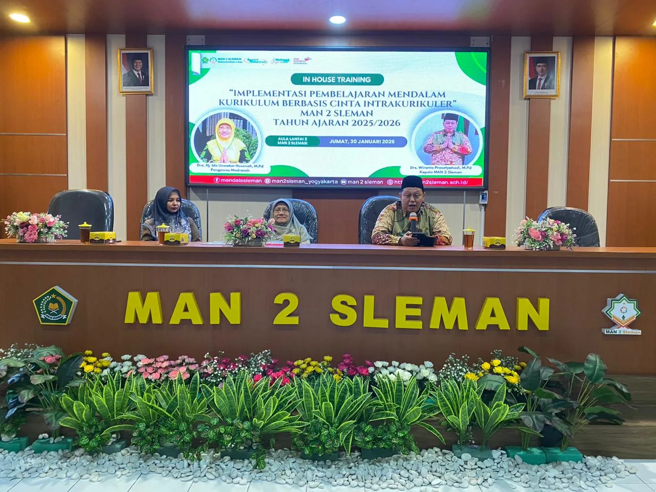 MAN 2 Sleman Tingkatkan Kompetensi Guru Melalui In House Training Implementasi Kurikulum Berbasis Cinta Intrakurikuler Tahun Ajaran 2025/2026
