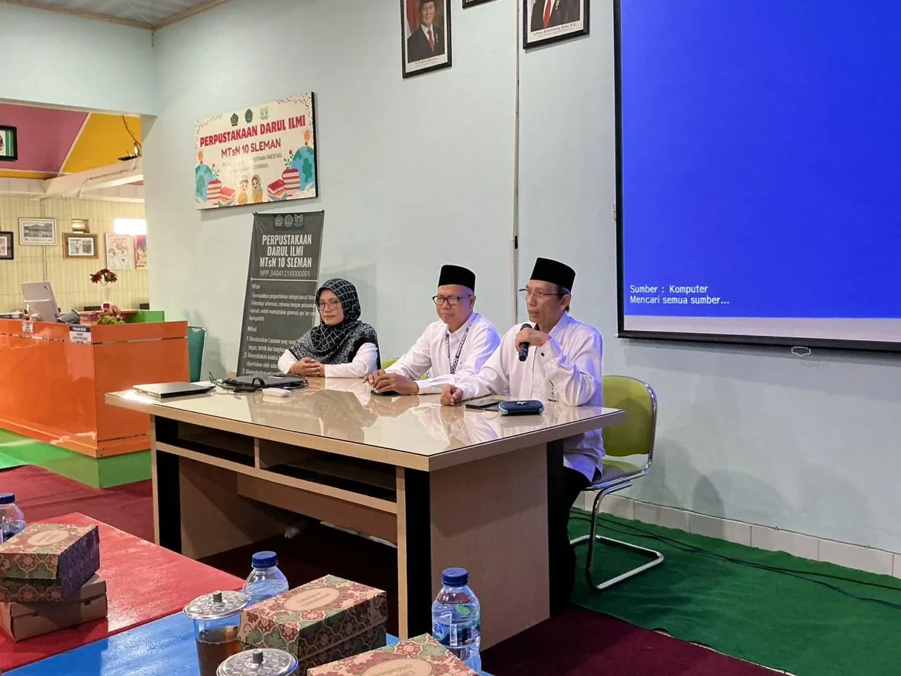 MGMP Bahasa Indonesia MTs Kabupaten Sleman Gelar Pertemuan Rutin