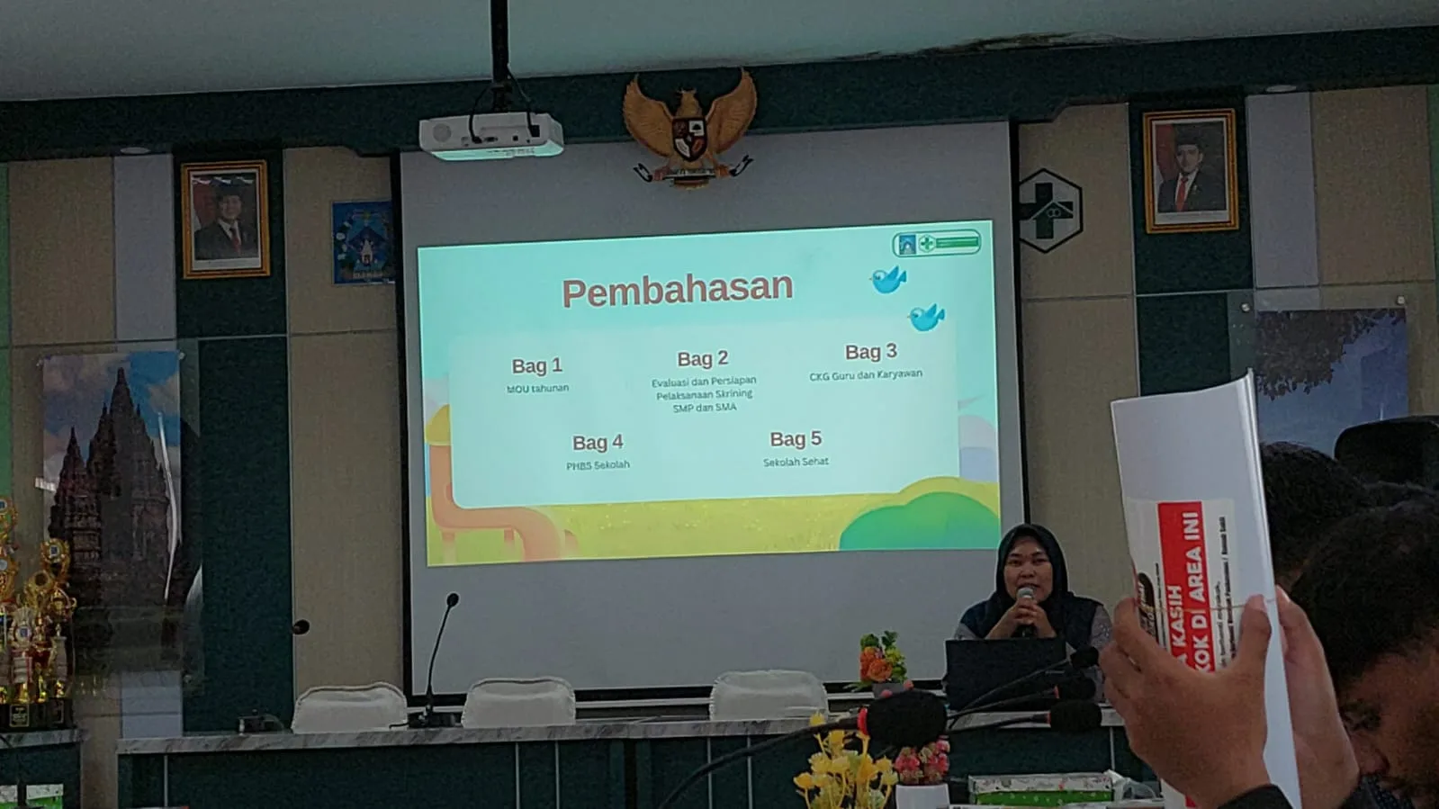 Perkuat Sinergi Sekolah Sehat, Koordinator UKS MTsN 8 Sleman Hadiri Advokasi dan Koordinasi UKS di Puskesmas Prambanan