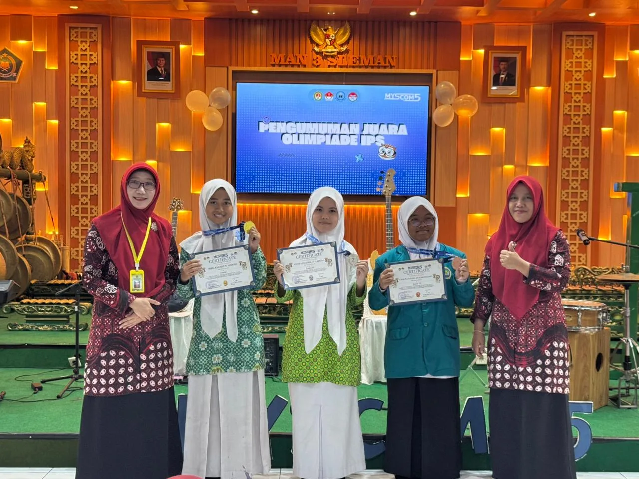 MAN 3 Sleman Umumkan Pemenang Lomba MYSCOM #5 Tahun 2026, Ini Daftar