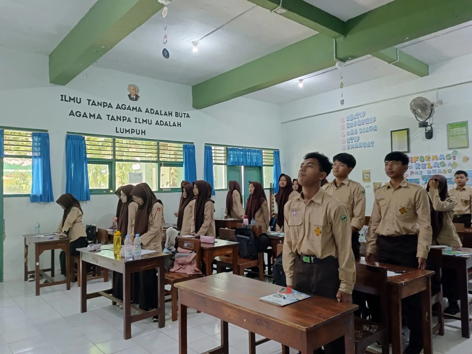 Setiap Pukul 10.00 WIB, MAN 5 Sleman Kumandangkan Lagu Indonesia Raya