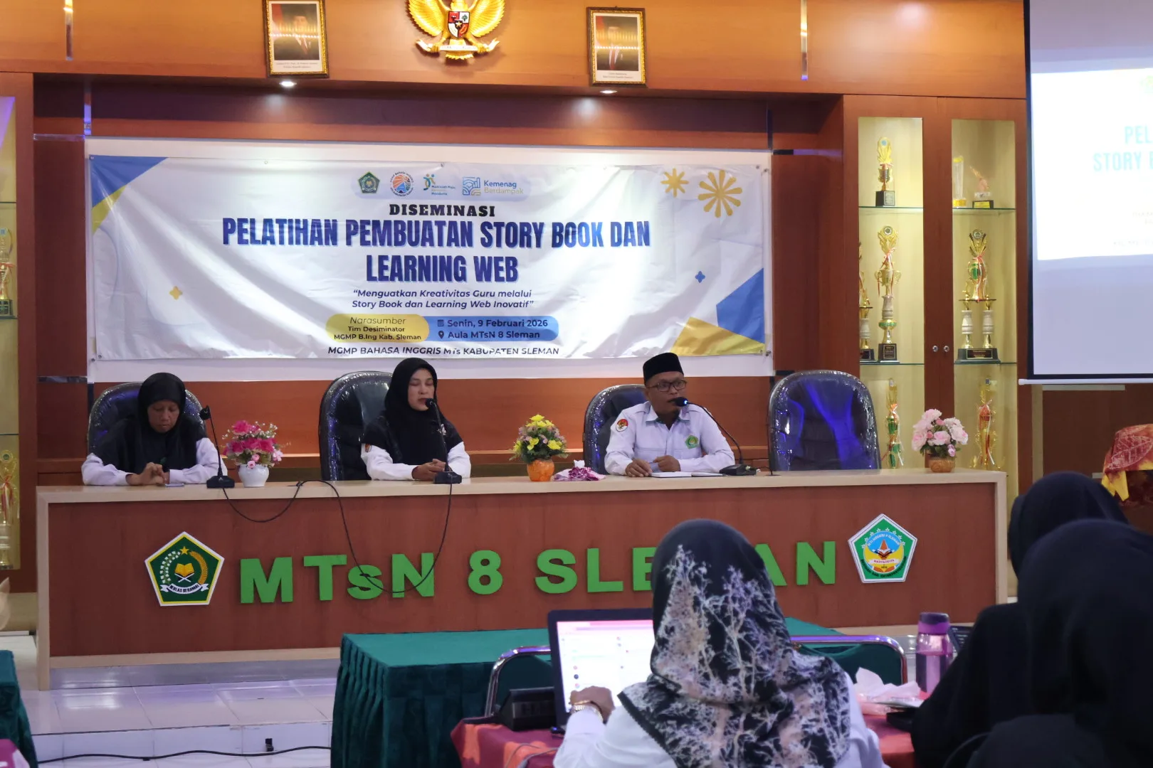 MTsN 8 Sleman Jadi Tuan Rumah MGMP Bahasa Inggris MTs se-Kabupaten Sleman