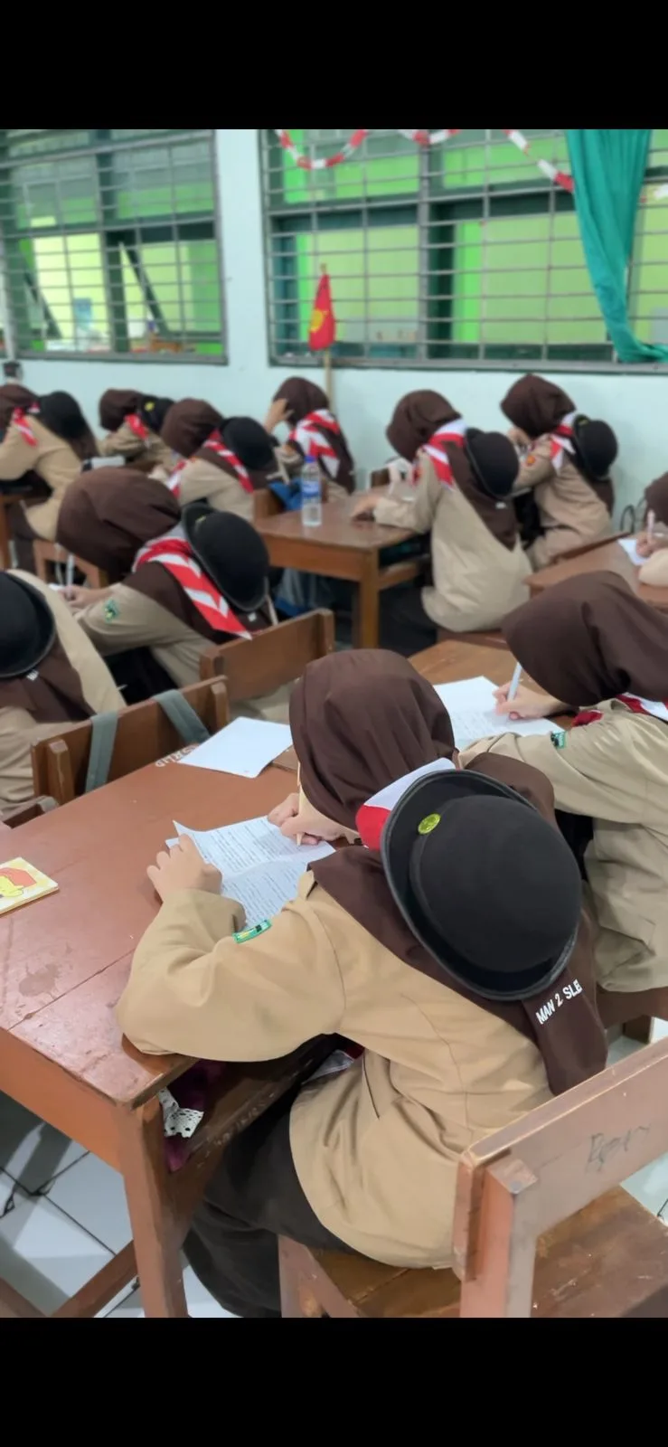 Pramuka MAN 2 Sleman Dalami Materi Syarat Kecakapan Umum Penegak