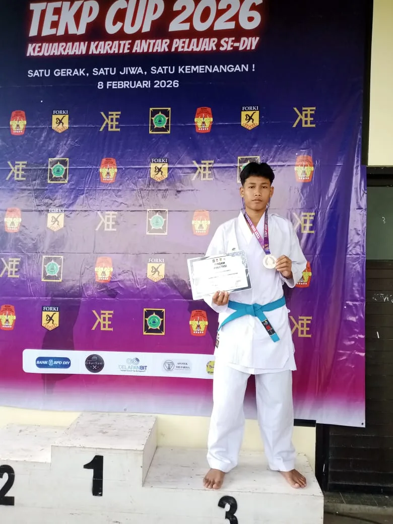 Safi’i Ukir Prestasi di TEKP Cup 2026, Siswa MTsN 2 Sleman Raih Juara 3 Karate DIY