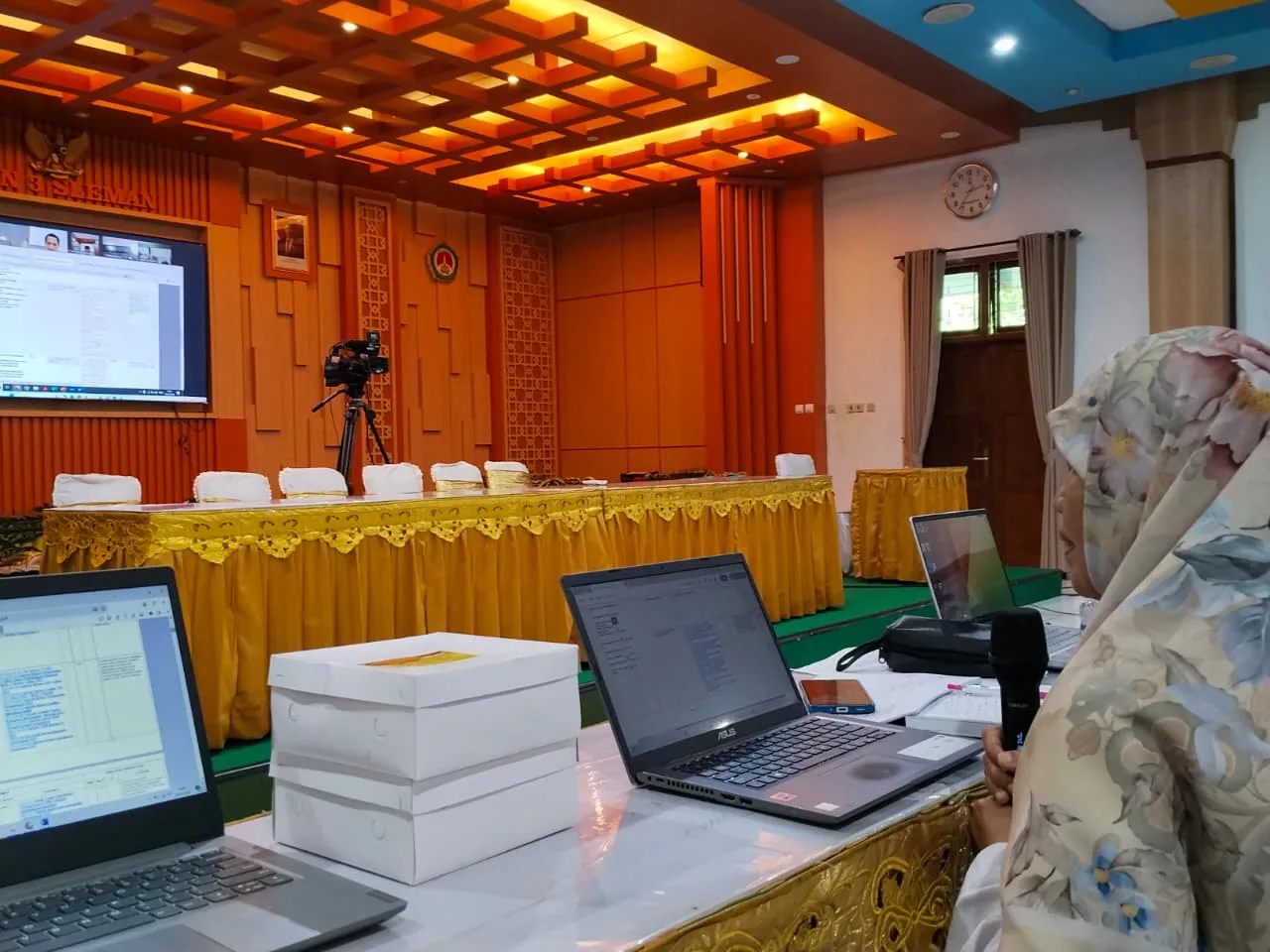 Jelang Penilaian ZI Tahap I, MAN 3 Sleman Ikuti Zoom Meeting Pendampingan dari Kemenag Sleman