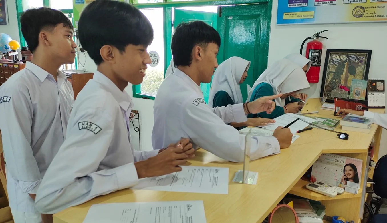 Perpustakaan Baitul Hikmah MAN 4 Sleman Bertransformasi: Koleksi Kian Kaya, Layanan Digital Kian Optimal