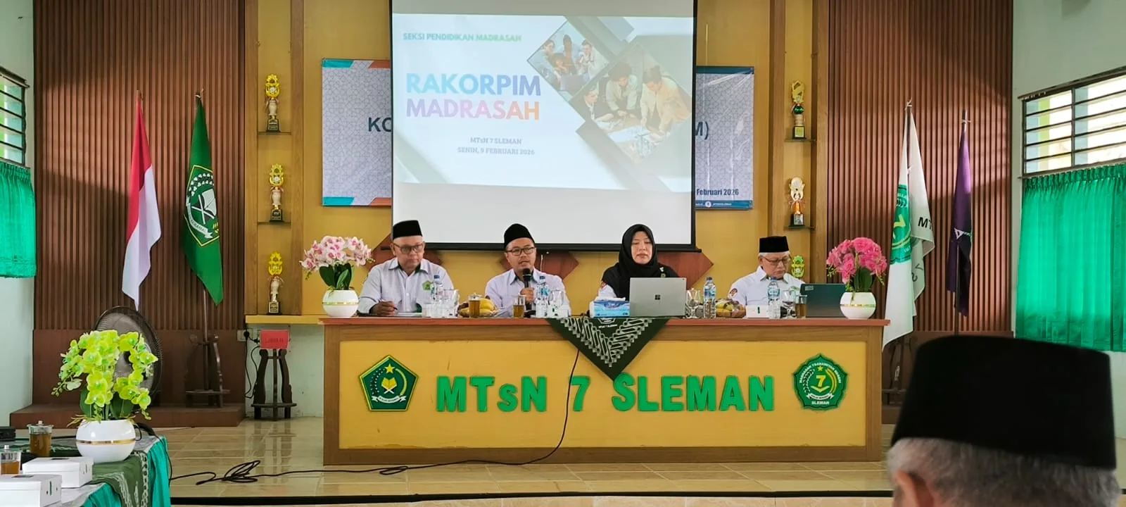 Kepala MTsN 8 Sleman Hadiri Rakorpim di MTsN 7 Sleman