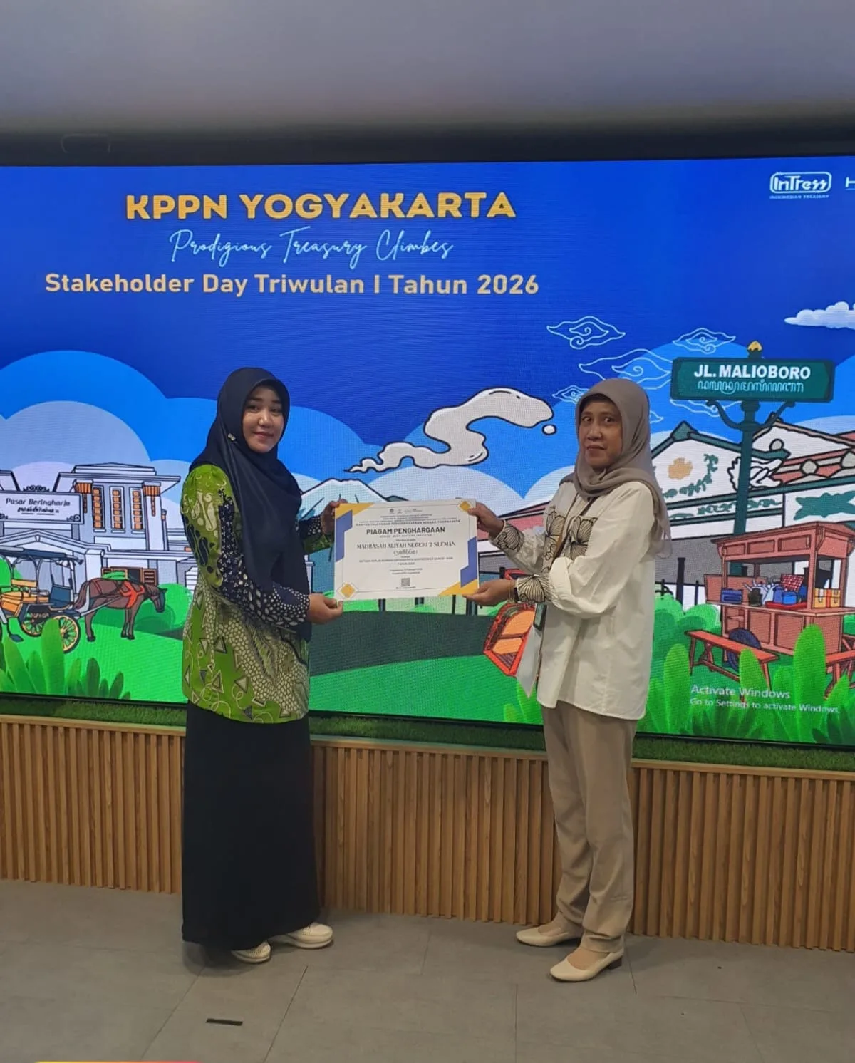 Komitmen WBK-WBBM, MAN 2 Sleman Kembali Raih Capaian IKPA Sangat Baik Dari KPPN Yogyakarta