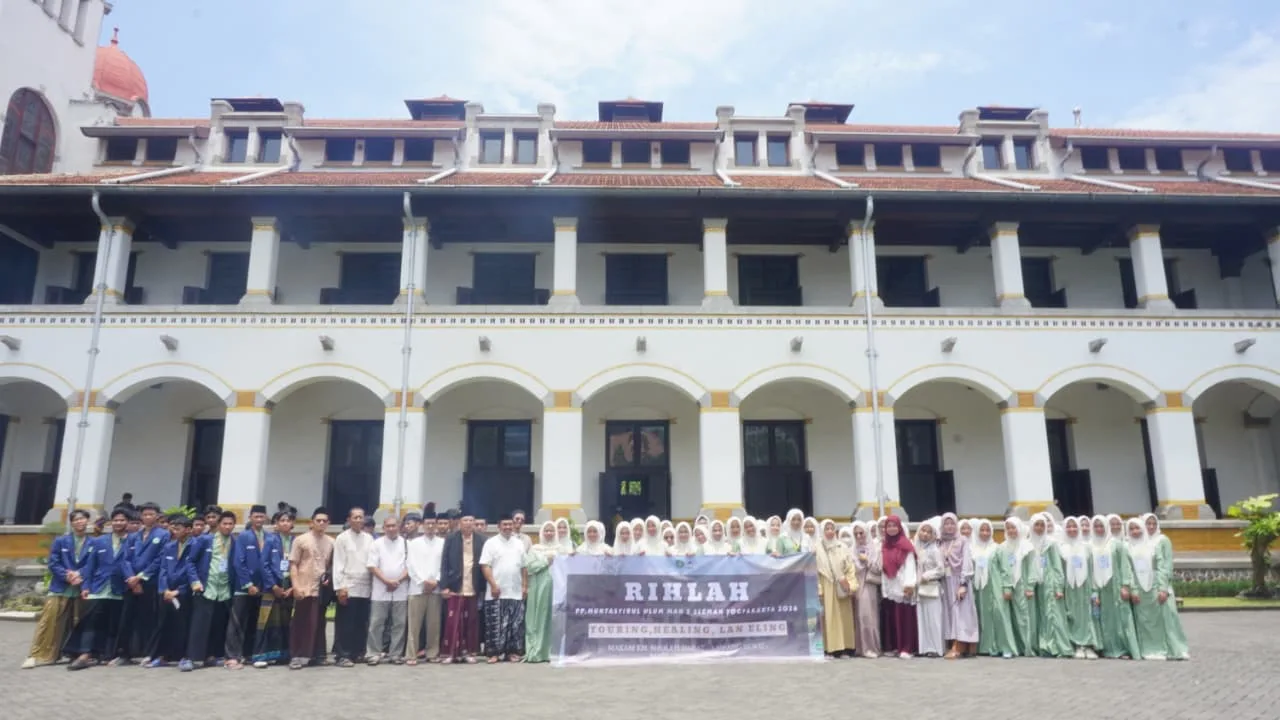 Santri PPMU MAN 3 Sleman Kunjungi Lawang Sewu, Belajar Sejarah dan Memperkuat Kebersamaan