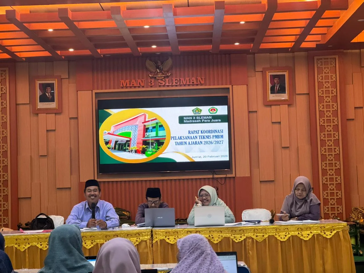Rapat PMBM MAN 3 Sleman Bahas Kebijakan dan Mekanisme Seleksi Tahun Ajaran 2026/2027